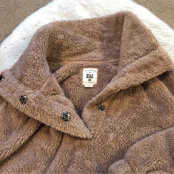 Billabong Sherpa Quarter Button Pullover - Picture 3 of 7